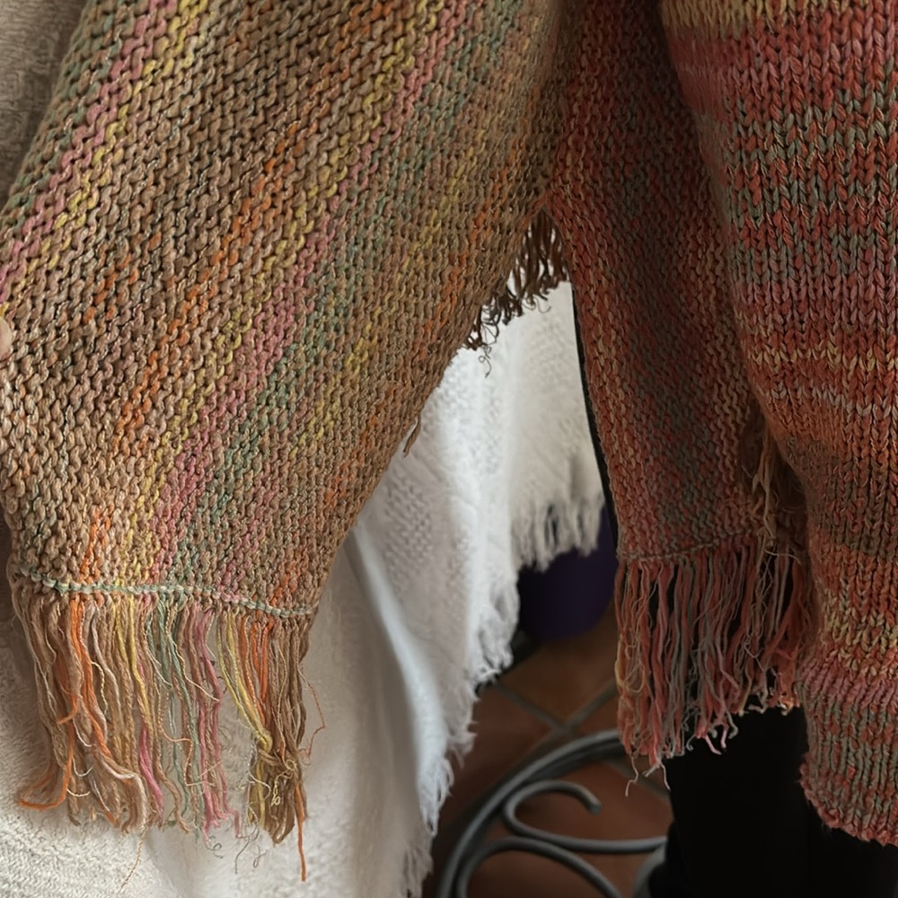Free People Radiate Poncho Style Sweater - Picture 7 of 14
